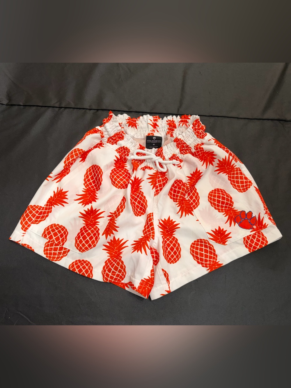 Colosseum Clemson Tigers Pineapple Print Shorts
